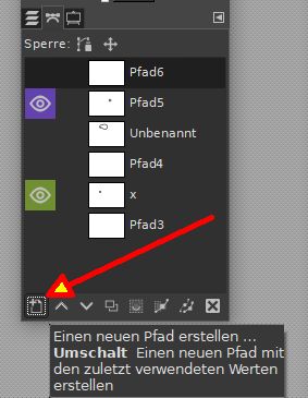 neuer Pfad