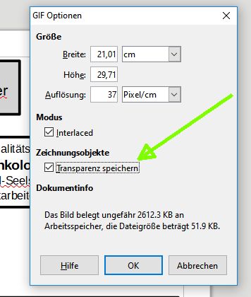 GIF-Export