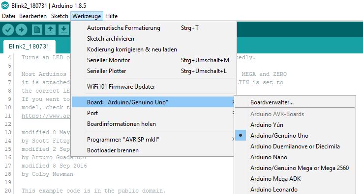 IDE: Board