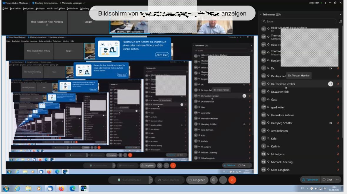 Störung Webex