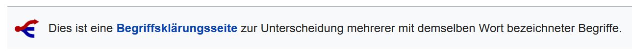 Begriffserklärung