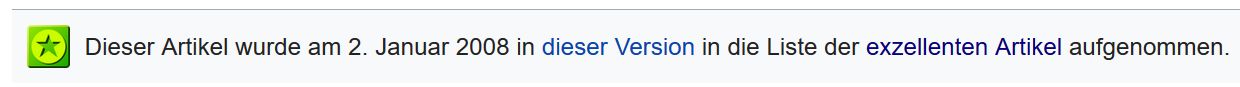 excellenter Artikel