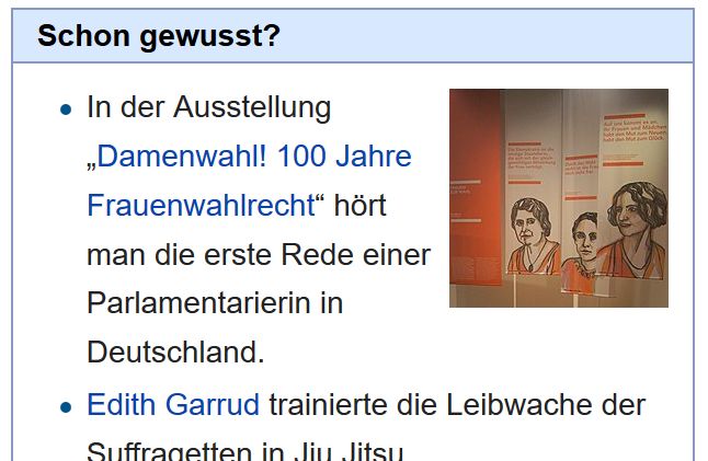 Wiki-schon gewusst