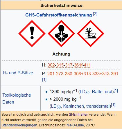 Chemie-Tabelle 2