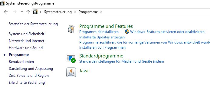 Programme