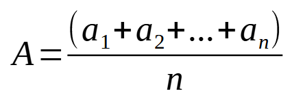 arithmetisches Mittel