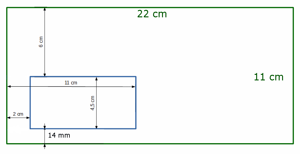 Fensterumschlag