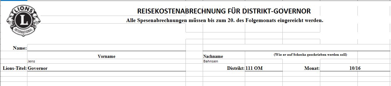 Monatsabrechnung