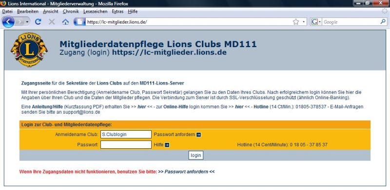 Mitgliederverzeichnis